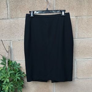ZARA Basic Career Pencil Skirt Black Size 6